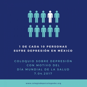 Coloquio sobre Depresión con motivo del Día Mundial de la Salud