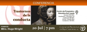 Conferencia: Trastornos de la conducta