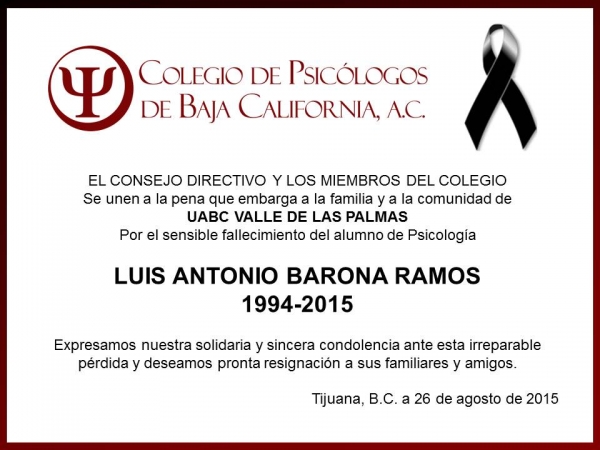 Luis Antonio Barona Ramos