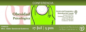 Conferencia: Obesidad psicológica