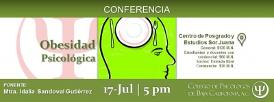 Conferencia: Obesidad psicológica